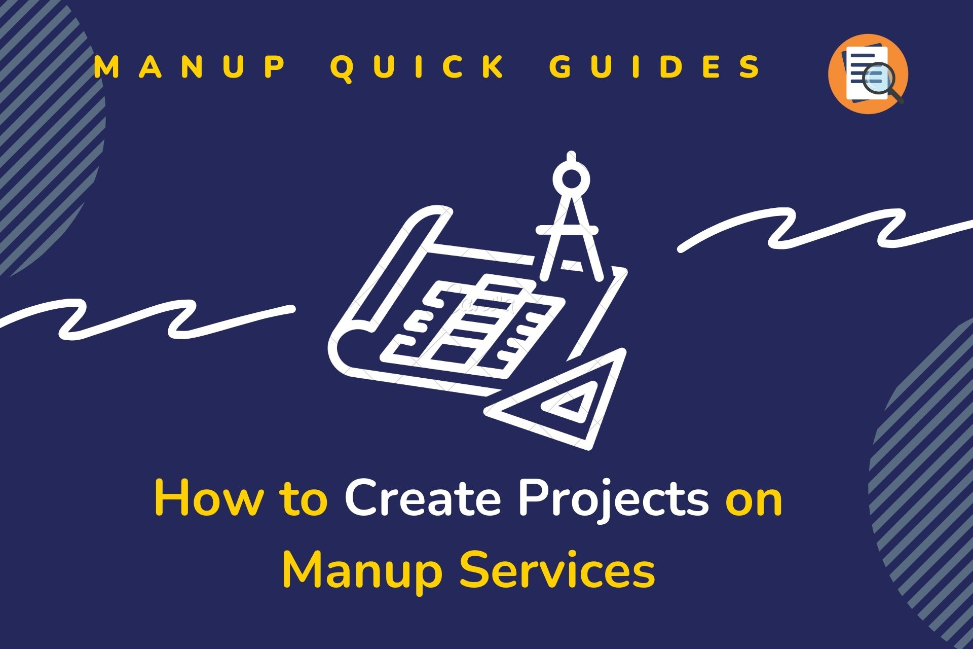 How To Create Projects On Manup Services